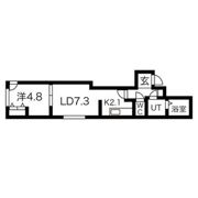 E-Horizon美園Ⅱの間取り画像