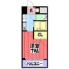 セントラルハイツ筒井の間取り画像