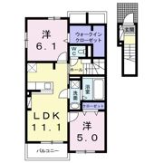 セゾン・オージュの間取り画像