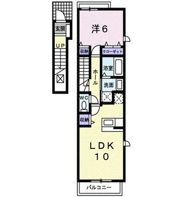 カサブランカ・ファイブの間取り画像