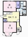 クレアールⅠの間取り画像
