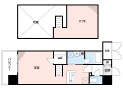 アソシアグロッツォ・クアトロ博多の間取り画像
