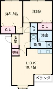 モンシェリーの間取り画像