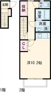 クレシタ神ノ輪の間取り画像
