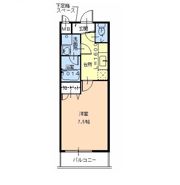 アルベージュ八戸ノ里Ⅰ番館の間取り画像