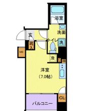 プレセダンヒルズ八王子の間取り画像