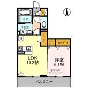 アリュールの間取り画像