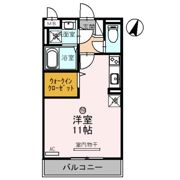 メルヴェーユ八潮中央 Bの間取り画像