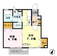 トレゾールⅡの間取り画像