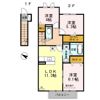 ヴィラ サンリット Ⅰの間取り画像