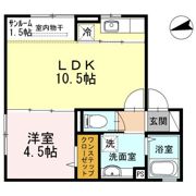エミールコート西脇の間取り画像