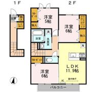 モンプリミエ ルラシオン Ⅱの間取り画像