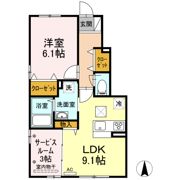 セジュール雅 A棟の間取り画像