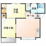 オアシス中根の間取り画像