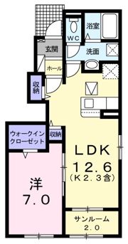 MORE ROSEの間取り画像