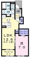 MORE ROSEの間取り画像