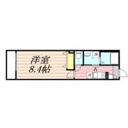 フラット柏の間取り画像