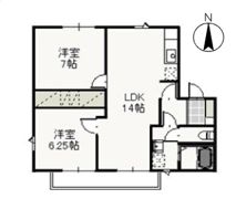 ブルーベリーパレスの間取り画像