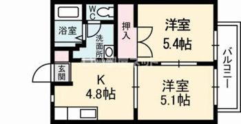 コンフォートの間取り画像