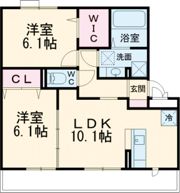 ガードナー百合ヶ丘の間取り画像