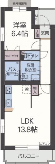 アルバ・フェリーチェの間取り画像