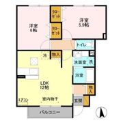 グレイスヒルの間取り画像