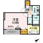 ERDE 城北（エルデ）の間取り画像