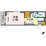 ERDE 城北（エルデ）の間取り画像