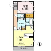 アルページュ大森 C棟の間取り画像