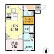 セレーノ リリーの間取り画像