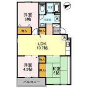アリュールKOKUBOの間取り画像