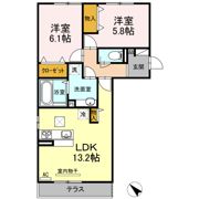 シュシュの間取り画像