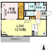 アンベリールの間取り画像