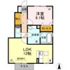 エスポアール・タカムラⅢ A棟の間取り画像