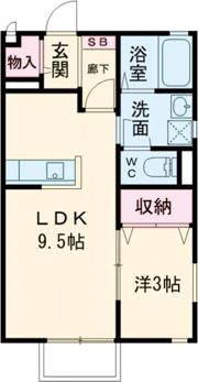 カサ・デ・エスペランサB(セコム)の間取り画像