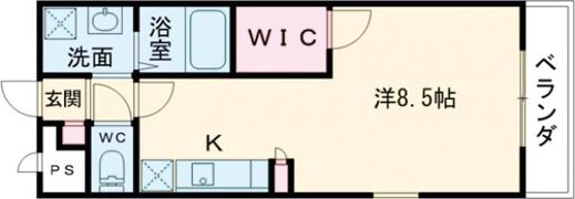 アンプルール フラーリッシュの間取り画像