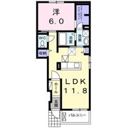 ソレイユAの間取り画像
