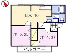 第二グリーンハイツの間取り画像