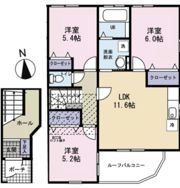 シャレー百草園の間取り画像