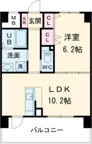 セジュール小牧の間取り画像