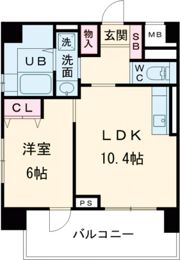 セジュール小牧の間取り画像