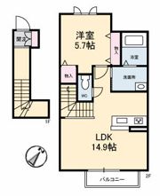 BEL・POSTO（ベルポスト）の間取り画像
