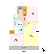 グランメールの間取り画像