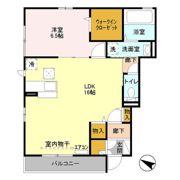 ステラ Bの間取り画像