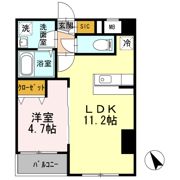 プランドール大森東の間取り画像