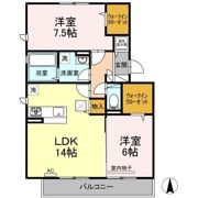 ハイツ943 Aの間取り画像