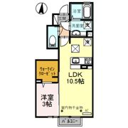 F． エミールの間取り画像