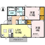 コンフォール ドミの間取り画像