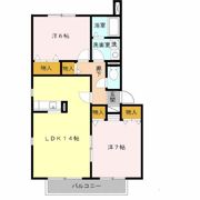 ラフィーネ A棟の間取り画像