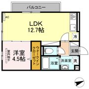 LUANA（ﾙｱﾅ）の間取り画像